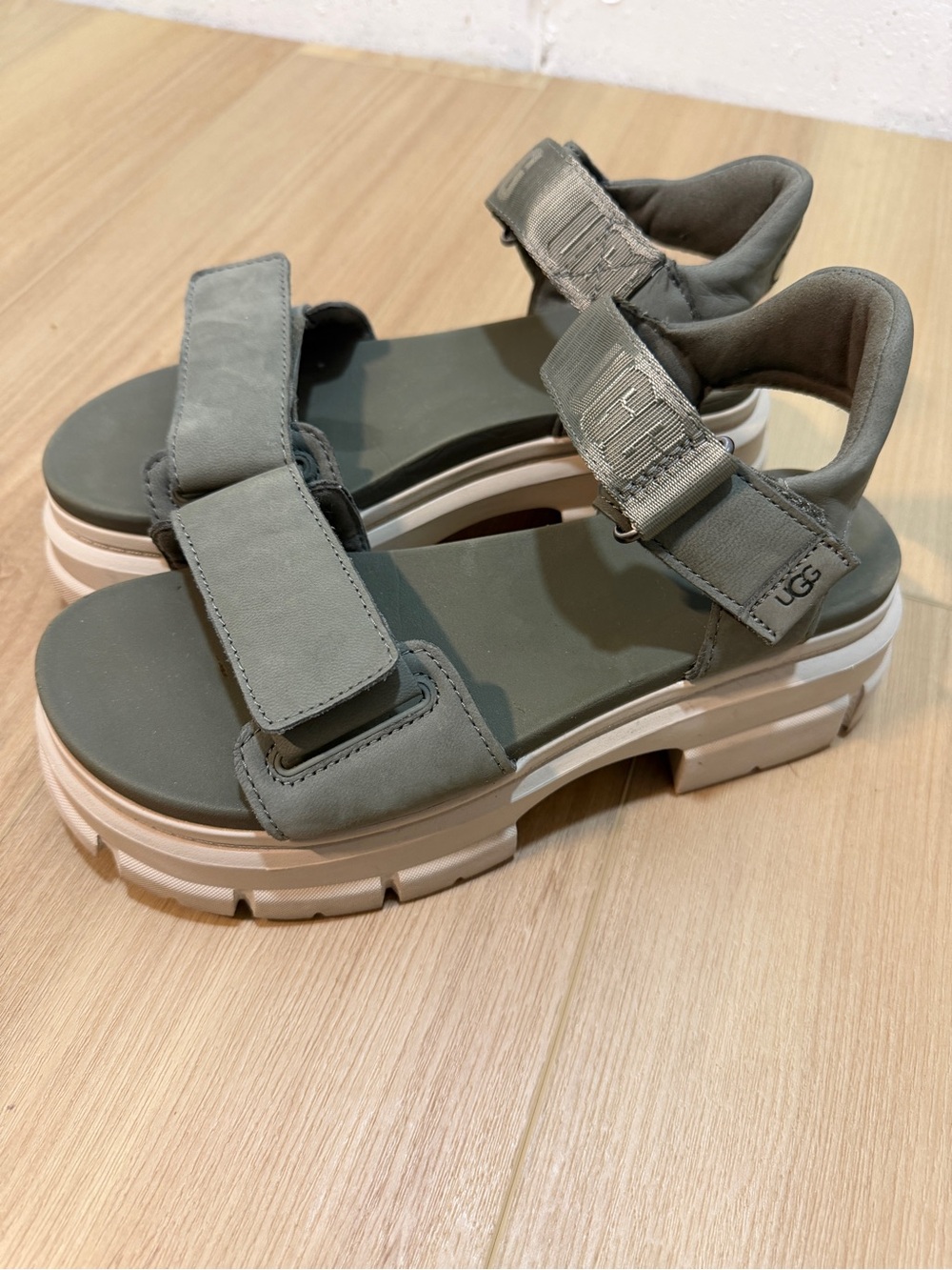 Ugg Ashton Lug Sandals—Size 8